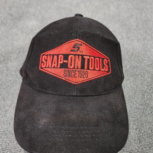 Other - Snap-On Tools Hat Men Cap Snapback Adjustable Black Embroidered Mechanic